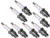 NGK 8 Pack of Genuine OEM Standard Spark Plugs - BR8ES-8PK