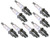 NGK 8 Pack of Genuine OEM Standard Spark Plugs - BR8ES-8PK