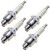 NGK 4 Pack of Genuine OEM Standard Spark Plugs - B8HS-10-4PK - view 3