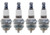 Oregon (4 Pack) 77-302-1-4PK Spark Plug - Bosch WS8E Champ CJ8 NGK BM6A
