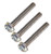Husqvarna Poulan Chainsaw 3 Pack Replacement Screw 10-24 M5 x 1 - 530015169-3PK