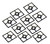 Poulan Genuine OEM (10 Pack) Replacement Filter Plate For PL25/TE450 String Trimmers - 530036569-10PK