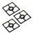 Weed Eater Craftsman Trimmer (3 Pack) Replacement Plate Filter - 530036569-3PK