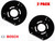 Bosch 1613AVES Router Replacement Router Base Plate, 2 Pack, 2610997099 (2 Pack)