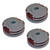 Weed Eater 3 Pack of Genuine OEM Replacement Spools for Trimmer - 591048301-3PK