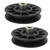 Husqvarna Mower 2 Pack of Genuine OEM Replacement Idler Pulleys - 532194326-2PK