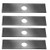 Rotary 4 Pack of Replacement Edger Blades For Trimmers - 6107-4PK Rotary 4 Pack of Replacement Edger Blades For Trimmers - 6107-4PK
