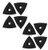 Fein MSX636II MultiMaster 4 Pack Pad w/Velcro (Hook & Loop) - 63806129026-4PK