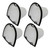 Black and Decker 4 Pack Of Genuine OEM Replacement Filters - 598083-00-4PK