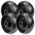 Rotary 4 Pack of Replacement Deck Wheels For Mowers - 11819-4PK