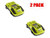 Ryobi 18 Volt P117 Dual-chemistry Lithium Ion Charger (2 Pack) # 140173004-2PK