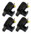 Black and Decker LE750/BV400 Replacement (4 Pack) Brush & Holder - 132254-07-4PK