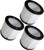 Porter Cable PCC795B 3 Pack of Genuine OEM Filters For PCC795B - 5140198-93-3PK