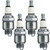 Autolite (4 Pack) Genuine Small Engine Copper Core Spark Plugs - 458-4PK