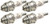 Briggs and Stratton 491055-4PK Spark Plug (4 Pack) 805015/72347/491055/ RC12Y