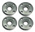 DeWalt DW830/DW831 Grinder (4 Pack) Replacement Flange - 401678-06-4PK