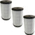 Ryobi 3 Pack of Genuine OEM Replacement Filters For P770 - 313052001-3PK
