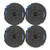Ryobi P2000-P2005 Trimmer (4 Pack) Replacement Spool W/Line - 310917001-4PK