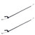 Homelite 2 Pack OF Genuine OEM Replacement Throttle Cables - 308055002-2PK