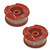 Black and Decker 2 Pack of Genuine OEM Replacement Spools - 242885-01-2PK
