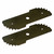 Black and Decker EH1000 Replacement (2 Pack) Lawn Edger Blade # 243801-02-2PK