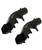 Bosch 2 Pack of Genuine OEM Replacement Dust Chutes # 1609B00501-2PK