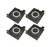 Skil 7292 1/4 Sheet Palm Sander (4 Pack) Pad Assembly - 1619P04800-4PK