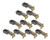 Ryobi 10 Pack Of Genuine OEM Replacement Brush And Springs - 039028001036-10pk