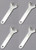 Ryobi AG452K Angle Grinder (4 Pack) Replacement Wrench - 039028001052-4PK