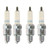 NGK 4 Pack of Genuine OEM Replacement Spark Plugs - CR7HSA-4PK