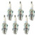 NGK 6 Pack of Genuine OEM Standard Spark Plugs - BR8HS-10-6PK