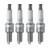 NGK 4 Pack of Genuine OEM (6955) Spark Plugs - CR9EB-4PK