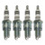 NGK 4 Pack of Genuine OEM (4055) Spark Plugs - BPR7EIX-4PK - view 3