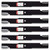 Oregon 6 Pack of Genuine OEM Replacement Mower Blades - 91-626-6PK