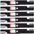 Oregon 6 Pack of Genuine OEM Replacement Mower Blades - 92-030-6PK