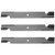 Oregon 3 Pack of Genuine OEM Replacement Mower Blades # 92-031X2-3PK