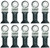 Fein E-Cut Universal Saw Blades for Wood Materials, Drywall and Plastics - Waisted Shape, StarLockPlus Mount, 10-Pack # 63502152290