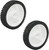 Homelite Genuine OEM Replacement 8" Front Mower Wheels, 2 Pack, 584465301