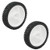 Homelite Genuine OEM Replacement 8" Front Mower Wheels, 2 Pack, 584465301