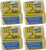 Wooster Genuine 3" Tiz 4 Sets Of 2-Pack Foam Roller Cover - R730-3-4PK