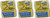 Wooster Genuine 3" Tiz 3 Sets Of 2-Pack Foam Roller Cover - R730-3-3PK
