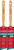 Wooster Genuine 1.5" Chinex FTP Angle Sash Paintbrush 2-Pack, 4410-1.5-2PK