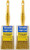 Wooster Genuine 2" Amber Fong Angle Sash Paintbrush 2-Pack, 1233-2-2PK