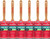 Wooster Genuine 2.5" Chinex FTP Flat Sash Paintbrush 6-Pack, 4412-2.5-6PK Wooster Genuine 2.5" Chinex FTP Flat Sash Paintbrush 6-Pack, 4412-2.5-6PK