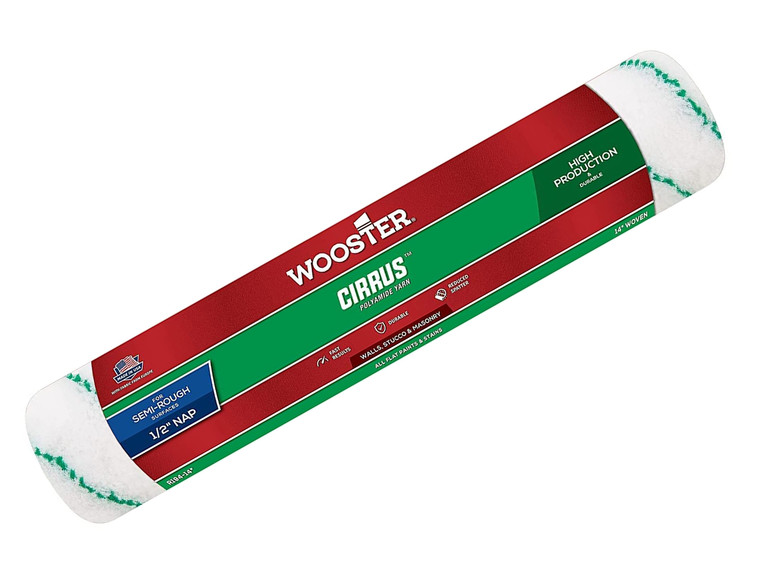 Wooster Genuine 14" Cirrus X 1/2" Nap Roller Cover # R184-14