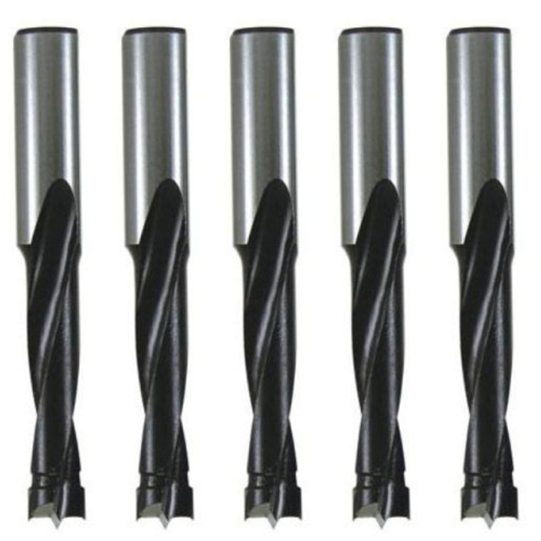 Freud 5 Pack of Right Hand Rotation 7/16 in. (Dia.) X 57.5mm (Length) Brad Point Bit BP11157R-5PK