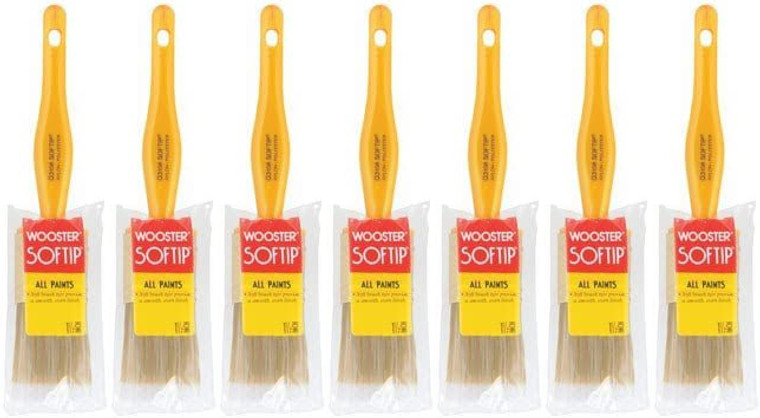 Wooster Genuine 1.5" Softip Paintbrush 7-Pack # Q3108-1.5-7PK
