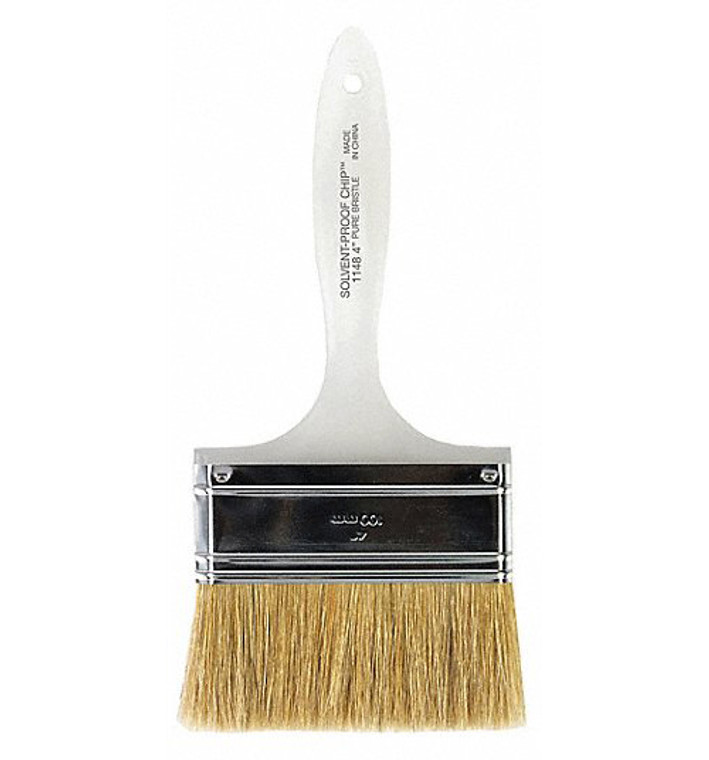 Wooster Genuine 4" Solvent-Proof Chip Extra-Thick Paintbrush 1148-4