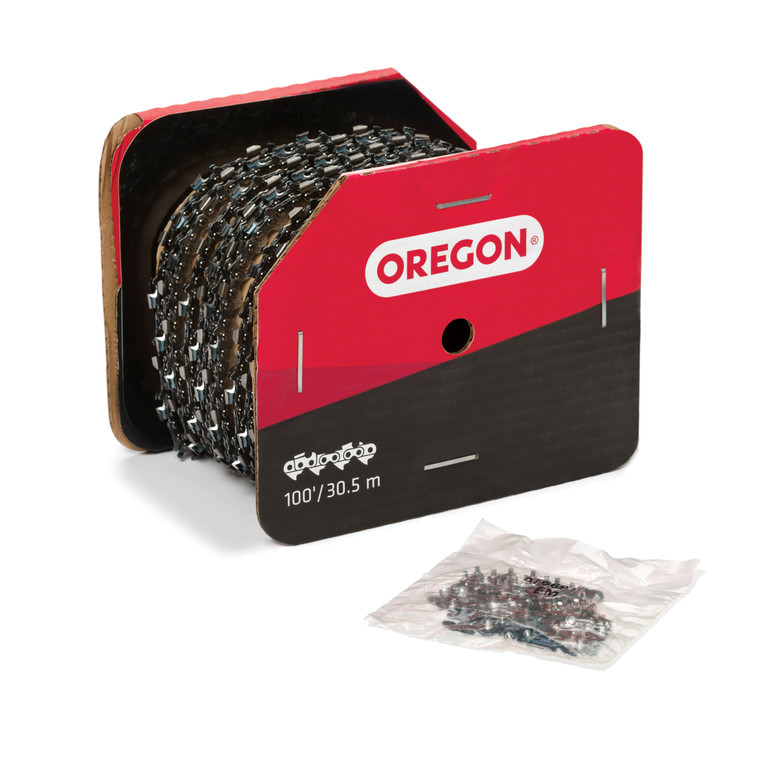 Oregon 72DPX100U 100' Reel Chainsaw Chain 3/8" Pitch .050" Gauge Semi Skip