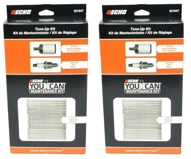 Echo 2 Pack of Genuine OEM Replacement Tune-up Kits 90194Y-2PK
